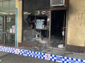 CFA crews were called to a shop fire on Barkly Street in Ararat at about 3.30pm on Saturday, May 11. Picture supplied