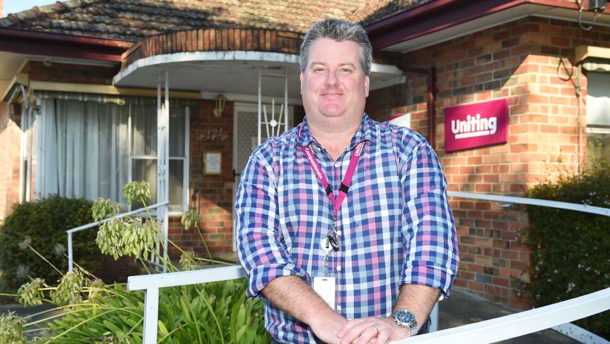 SUPPORT: Uniting senior manager for homelessness Adam Liversage said regions like the Wimmera often lacked services and housing, contributing to a higher rate of homelessness. Picture: FILE