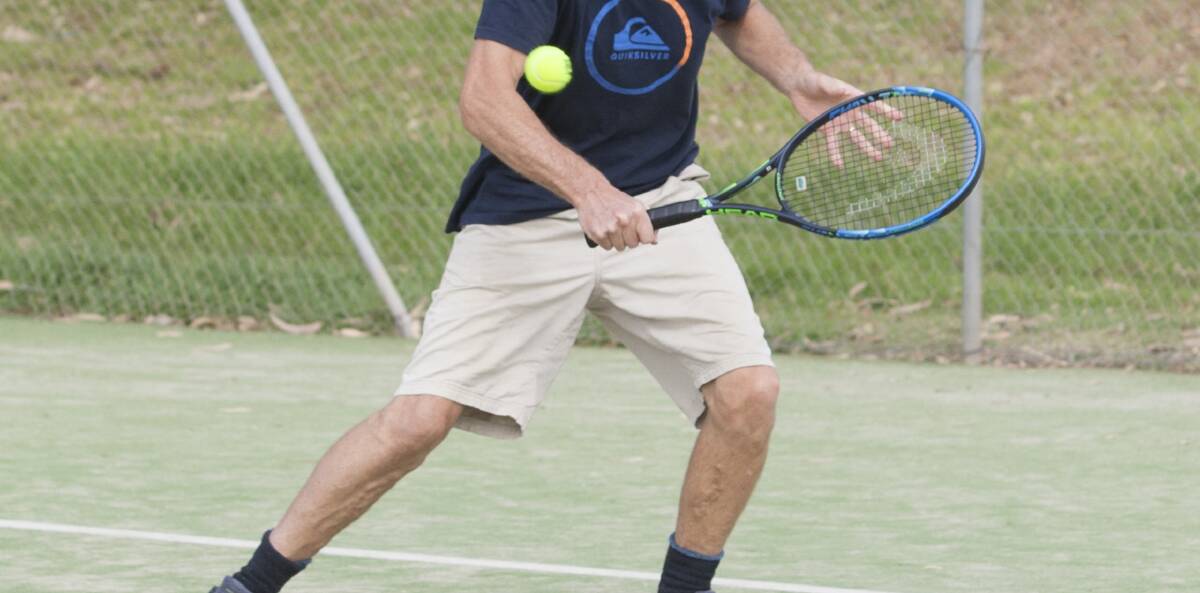 HEATING UP: Competition is fierce as Stawell's Friday night tennis reaches its final round before the Christmas break. Picture: FILE