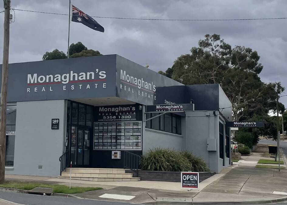 Monaghans Real Estate 189 Main Street Stawell. Picture by Sheryl Lowe.