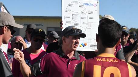 Matt Walder will step onto the boundary as Warrack coach at Anzac Park for the first time in over 20 years against Ararat in round two of the WFNL on Saturday, April 27. Picture by Lucas Holmes