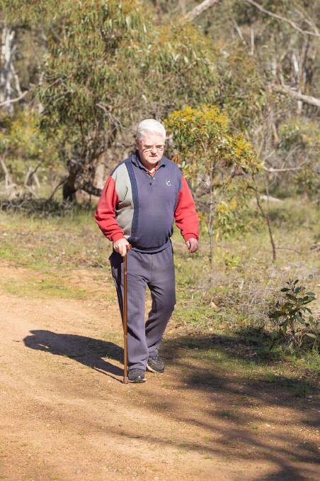 LEGEND: Keith Haymes still has an urge to run. Picture: CONTRIBUTED