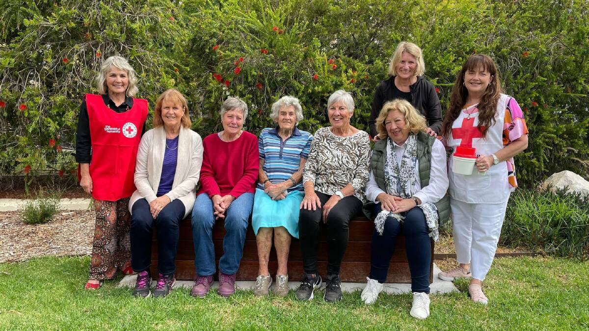 PLANNING: Members of the Stawell Red Garters met to plan their fundraising activities on Wednesday. Picture: CASSANDRA LANGLEY