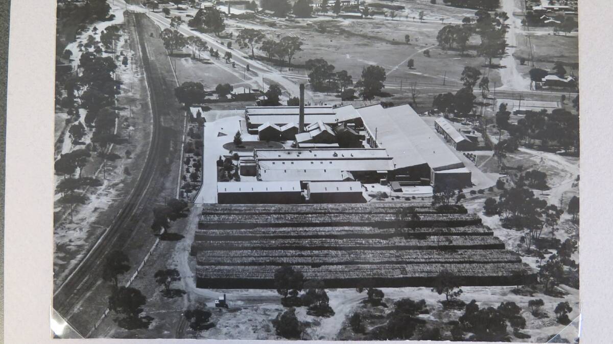 LOOK BACK: A picture of the Stawell Woollen Mills. Picture: STAWELL HISTORICAL SOCIETY