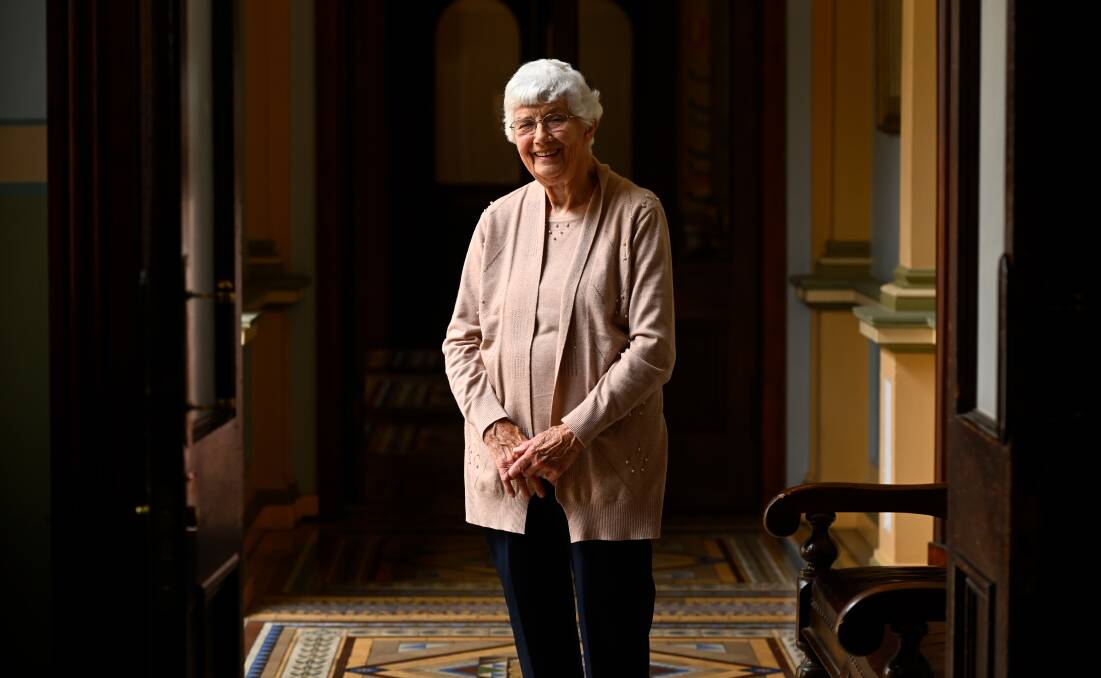 Tireless refugee and interfaith advocate Maureen Doonan has been named Ballarat's Senior of the Year. Picture by Adam Trafford.