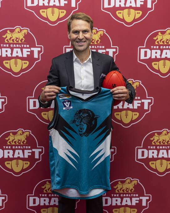 Kane Cornes will lace up his boots for the first time since 2017 on Saturday, May 20 for the Moyston-Willaura Pumas as part of the Carlton Draft. Picture supplied. 