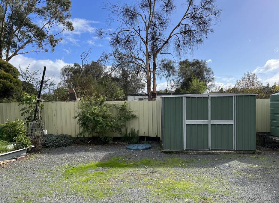 The proposed motel will share a boundary with several neighbours who are concerned about the impact it will have on them. The current view from one property. Picture: supplied.
