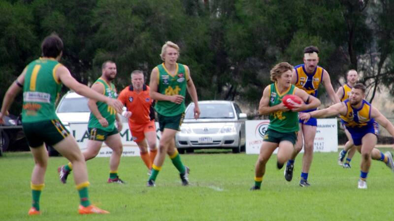 UNSTOPPABLE: In their hunt for a fifth premiership running, Navarre have started the season undefeated. They beat Newstead by 69 points on Saturday. They will have a week off, before taking on Lexton on May 20. 