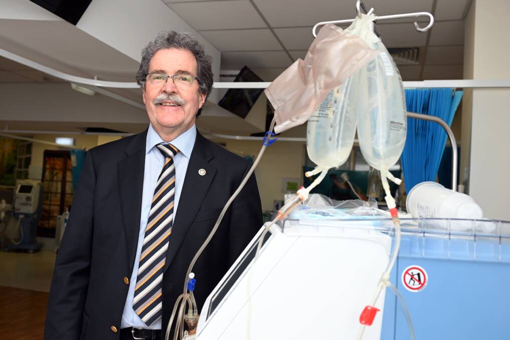 Associate Professor John Richmond is retiring after 40 years as a kidney specialist at Grampians Health Ballarat. Picture by Kate Healy