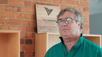 TasFarmers president Ian Sauer has blasted a Victorian council, for holding up the King Island fodder and feed drive. Picture supplied by TasFarmers